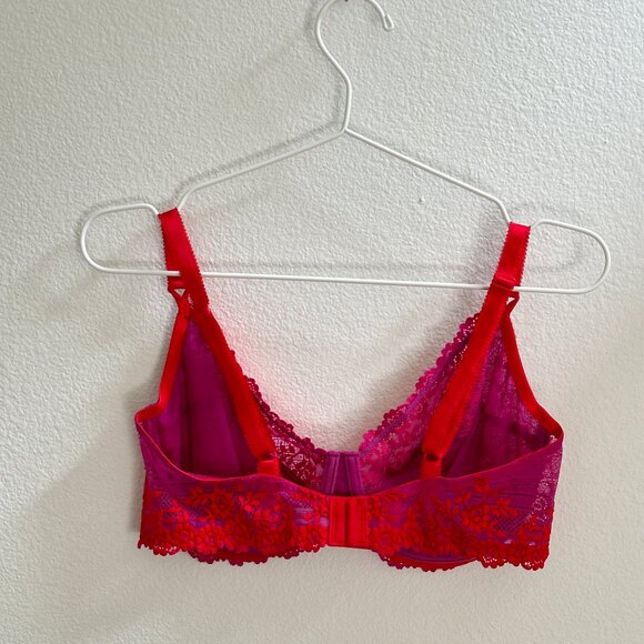 WACOAL 38D UNLINED UNDERWIRE LACE BRA - Picture 2 of 6